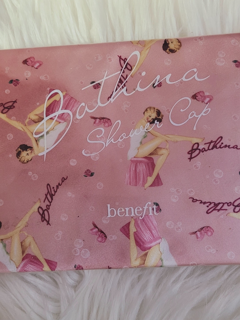 Benefit Pink Retro Pinup Bathina Shower Cap